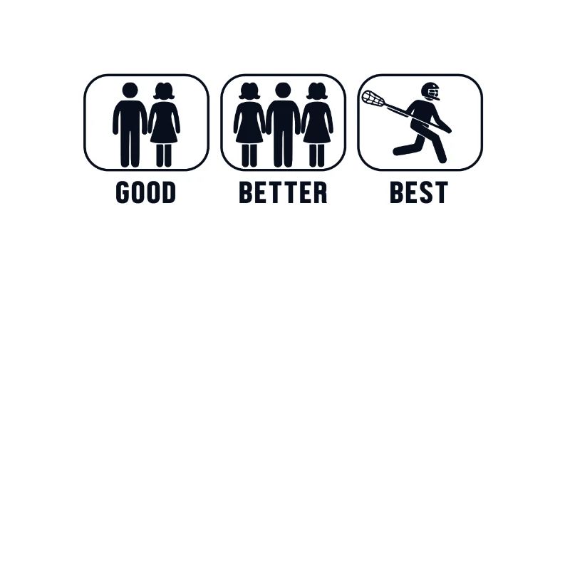 Good Better Best Lacrosse Intercrosse Lax Spieler