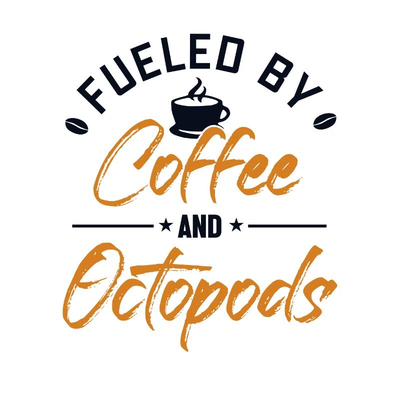 Alimenté par le café et les octopodes Octopoda