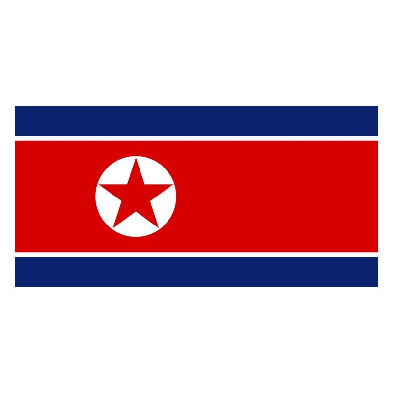 Drapeau national de la Corée du Nord