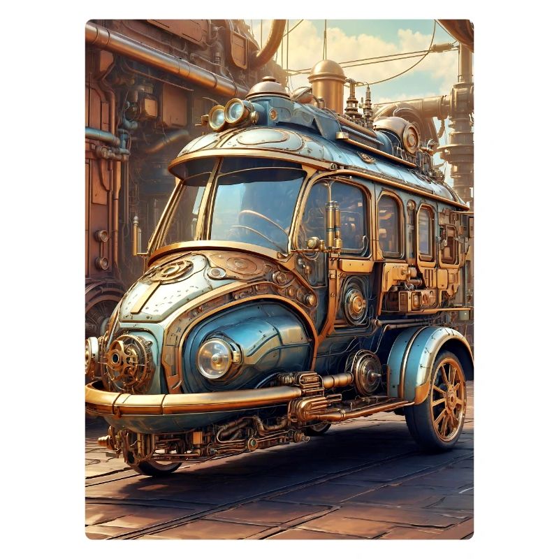 Steampunk Automobile 1.4