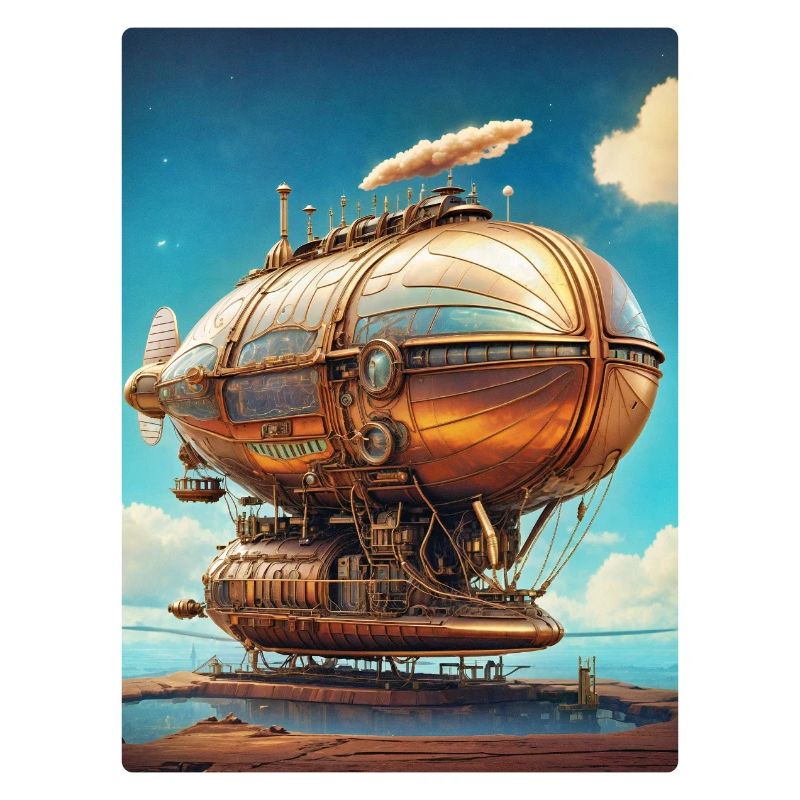 Dirigeable Steampunk 1.8