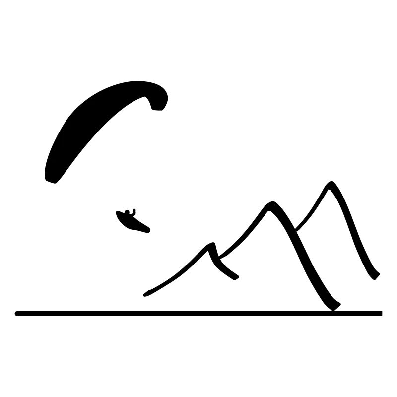 Paragliding Berg