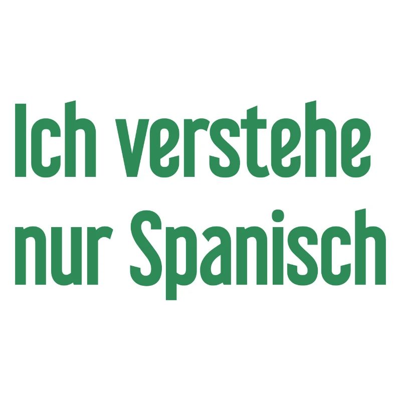 Je ne comprends que l’espagnol
