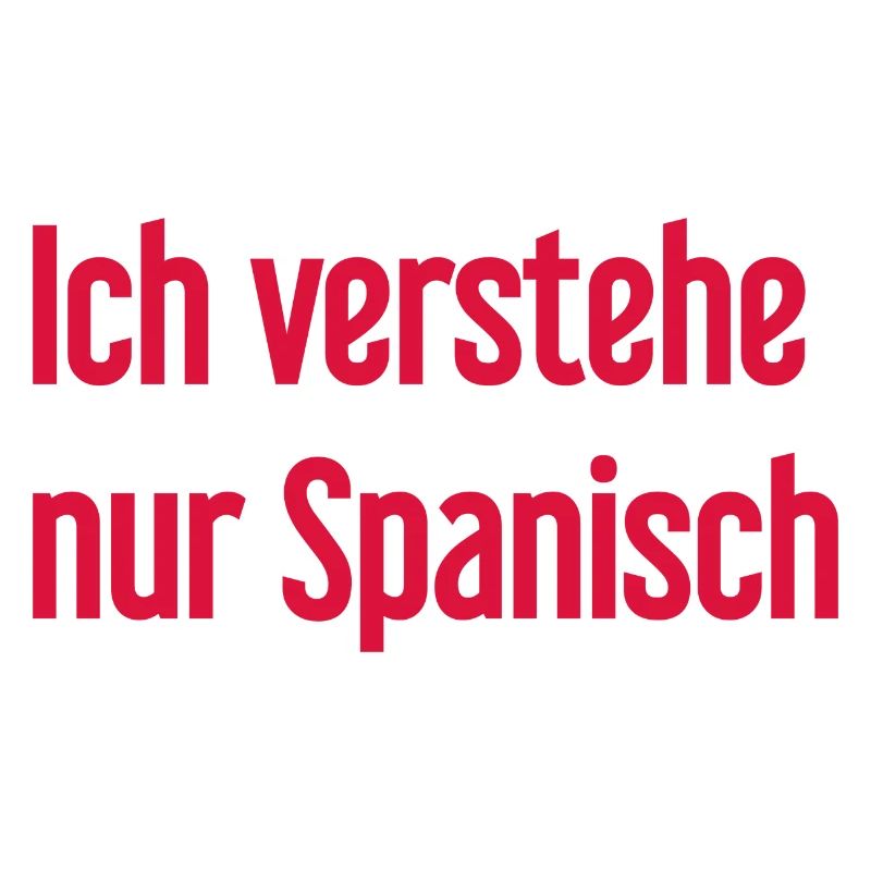 Je ne comprends que l’espagnol
