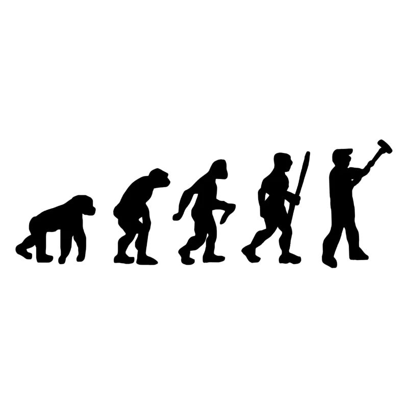 Maler und Lackierer Streichen Evolution Pinsel