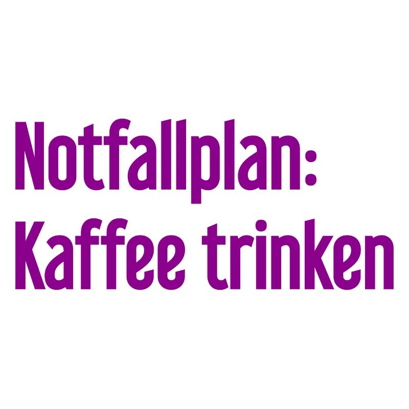 Kaffee-Notfallplan