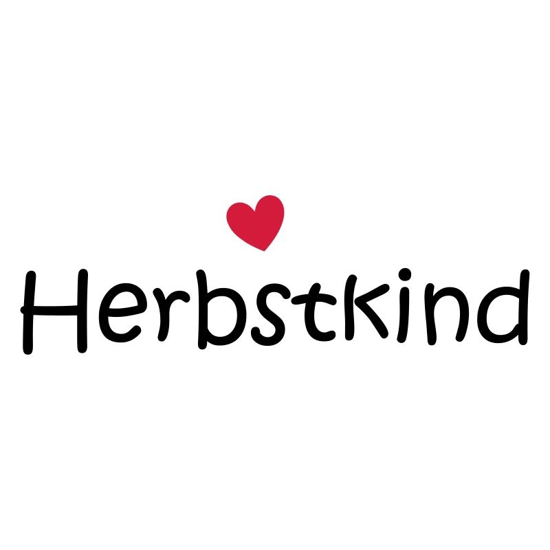 Herbstkind mit Herz