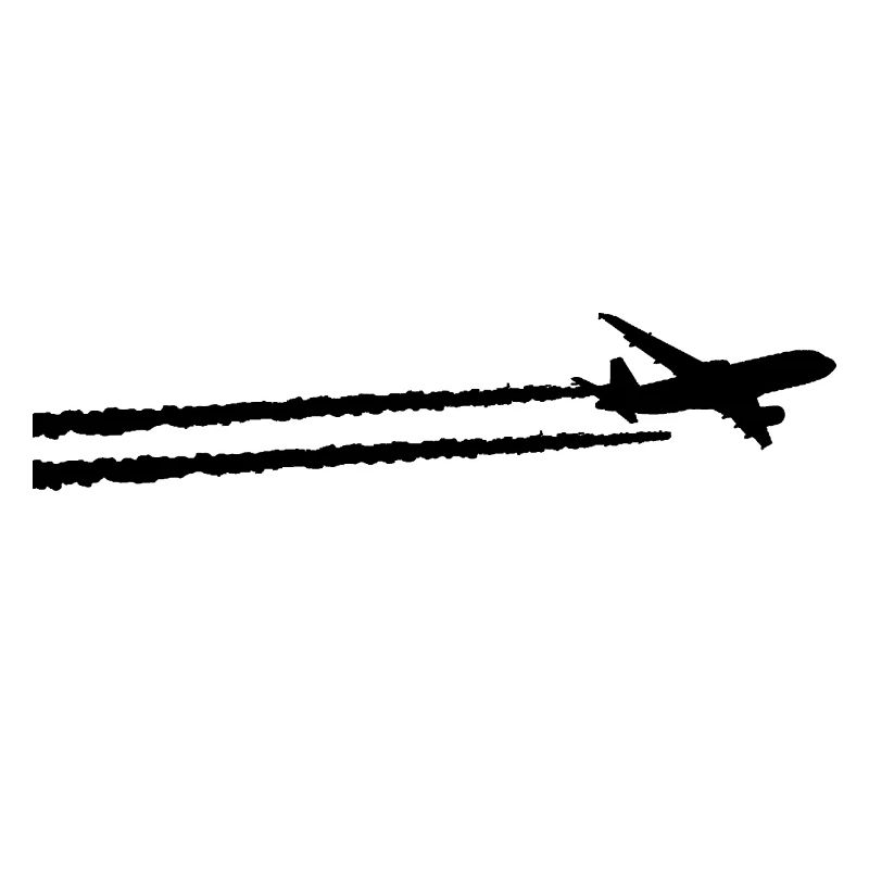 Airplane Contrails Pilot Aviation Gift