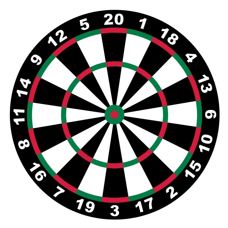 Cible de fléchettes