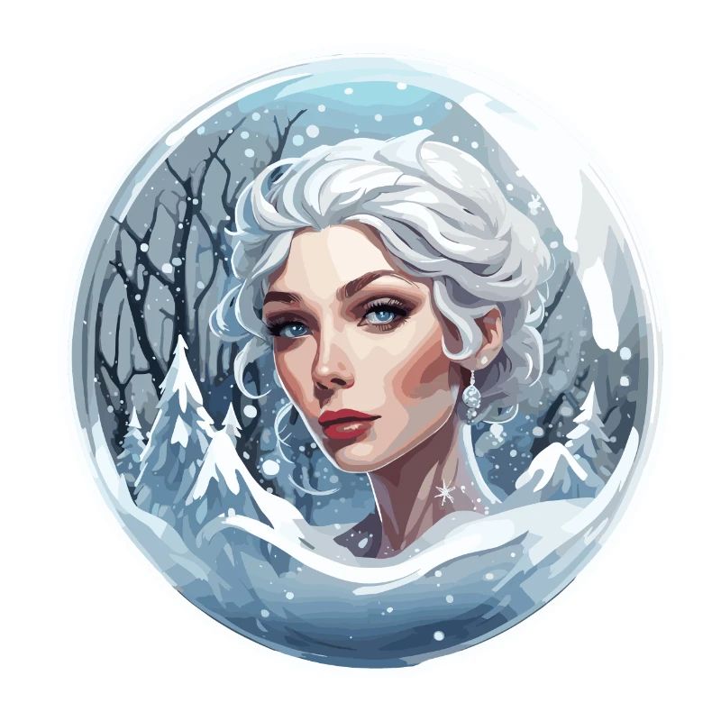 Snow Globe / Winter Magic / Snow / Souvenir