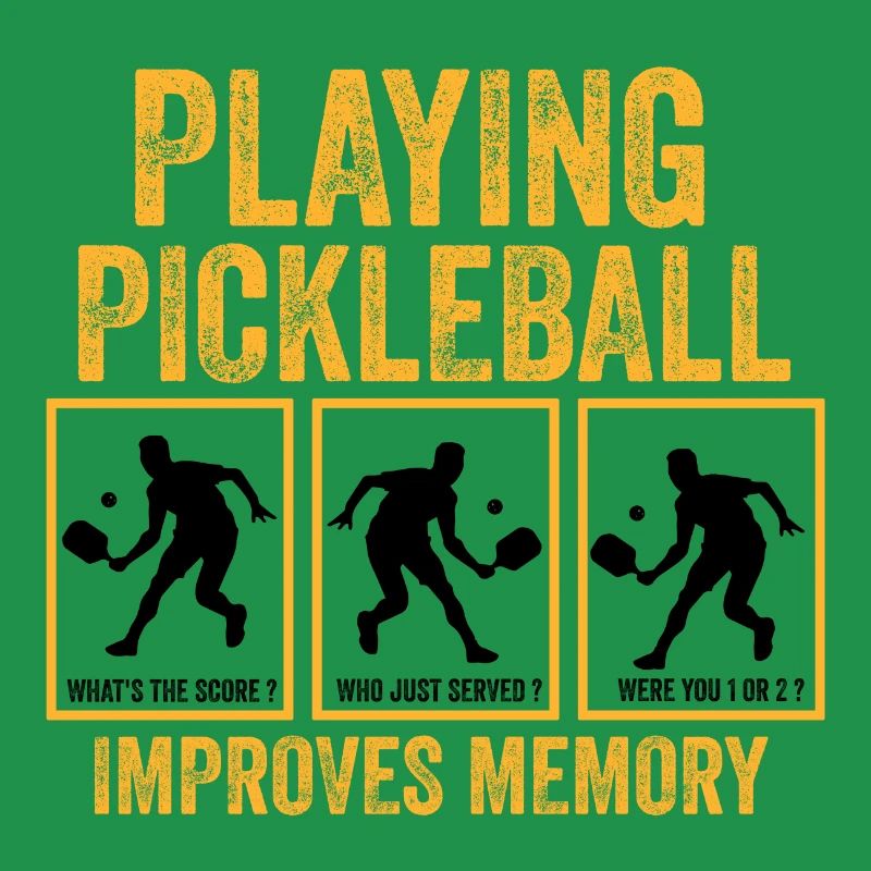 Playing pickleball improves memory