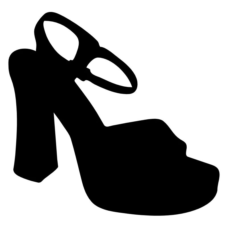 Vector highheels Silhouette