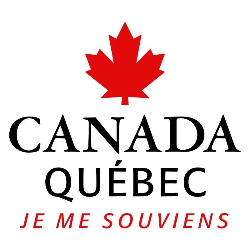 Kanada Quebec Maple Leaf Ahornblatt I love Canada