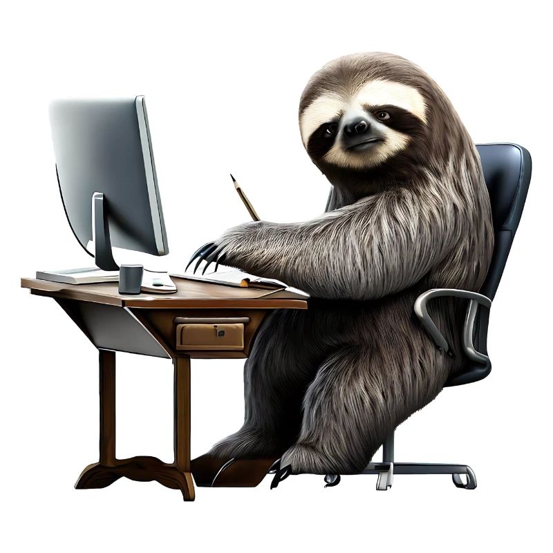 Paresseux de bureau