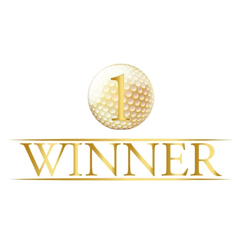 Golf Sieger Golfball Platz Geschenk Trophäe Sport