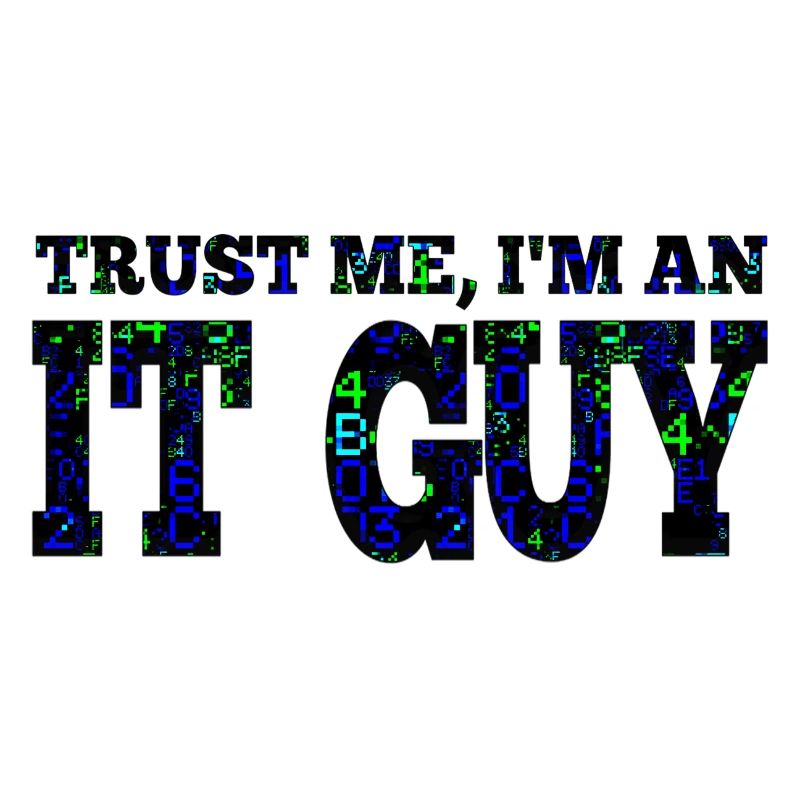IT guy support geek computer computer geek technician