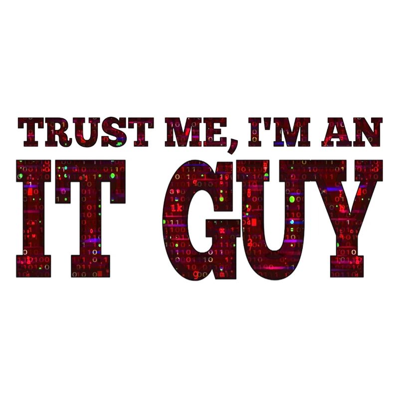 IT guy support geek computer computer geek technician