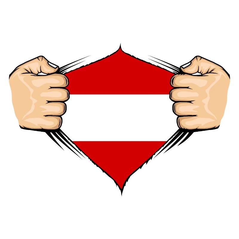 Conception du drapeau de l’Autriche