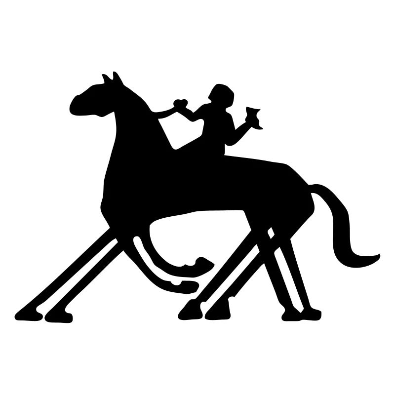 odin on sleipnir scandinavian viking symbol