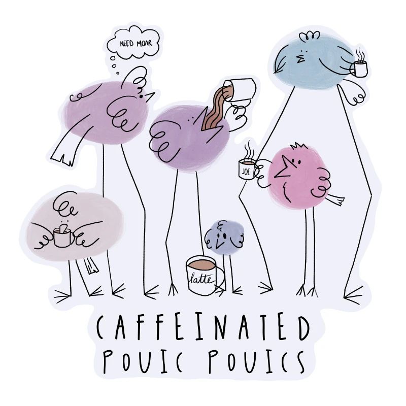 Caffeinated Pouic Pouics / Cute Coffee Dates