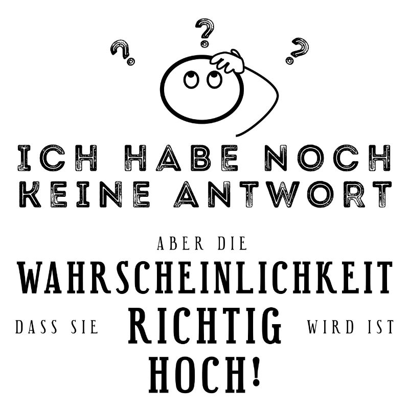 Mathe Wahrscheinlichkeit Mathematiker Geschenk