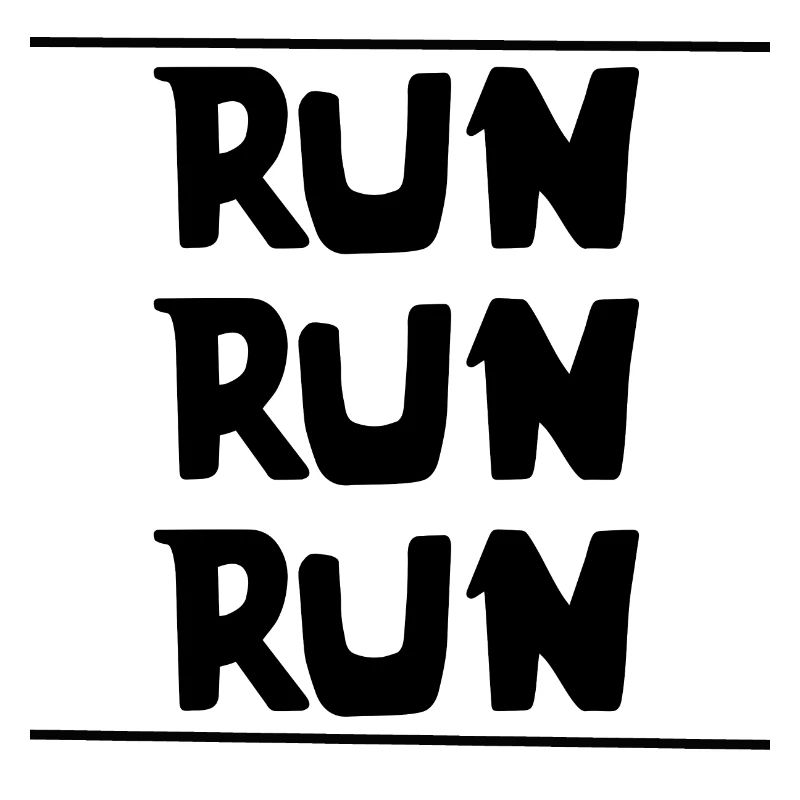Exécuter run run run | | sportive | en cours d’exécution Aptitude