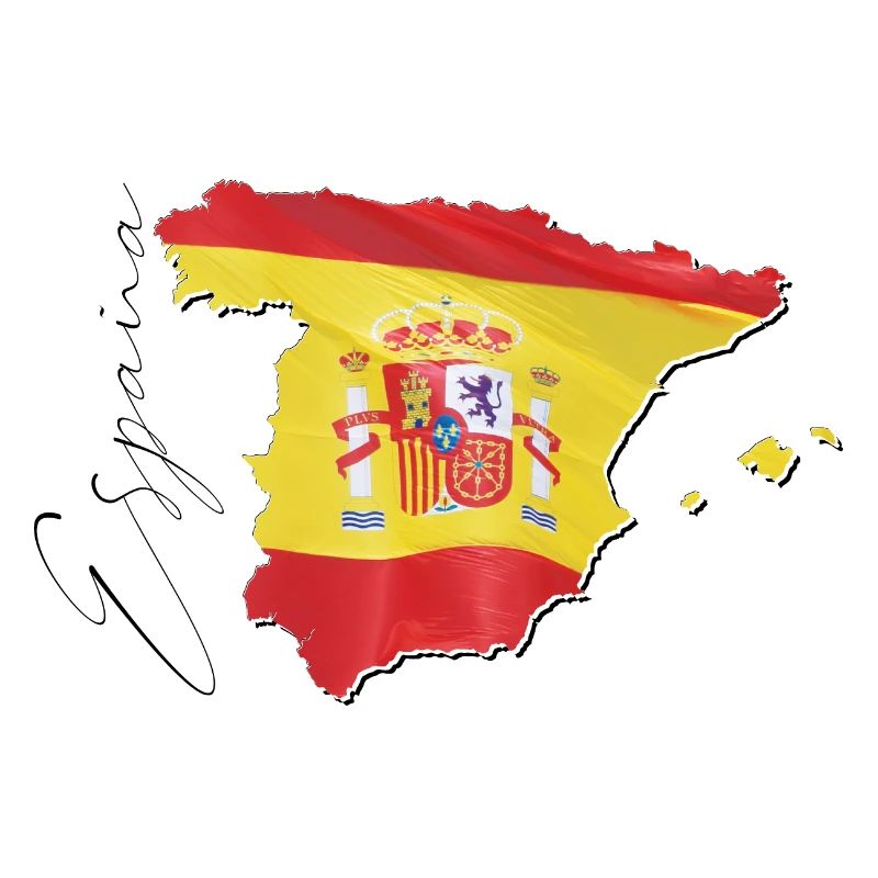 Spanien | echte Flagge | Flag Map ES