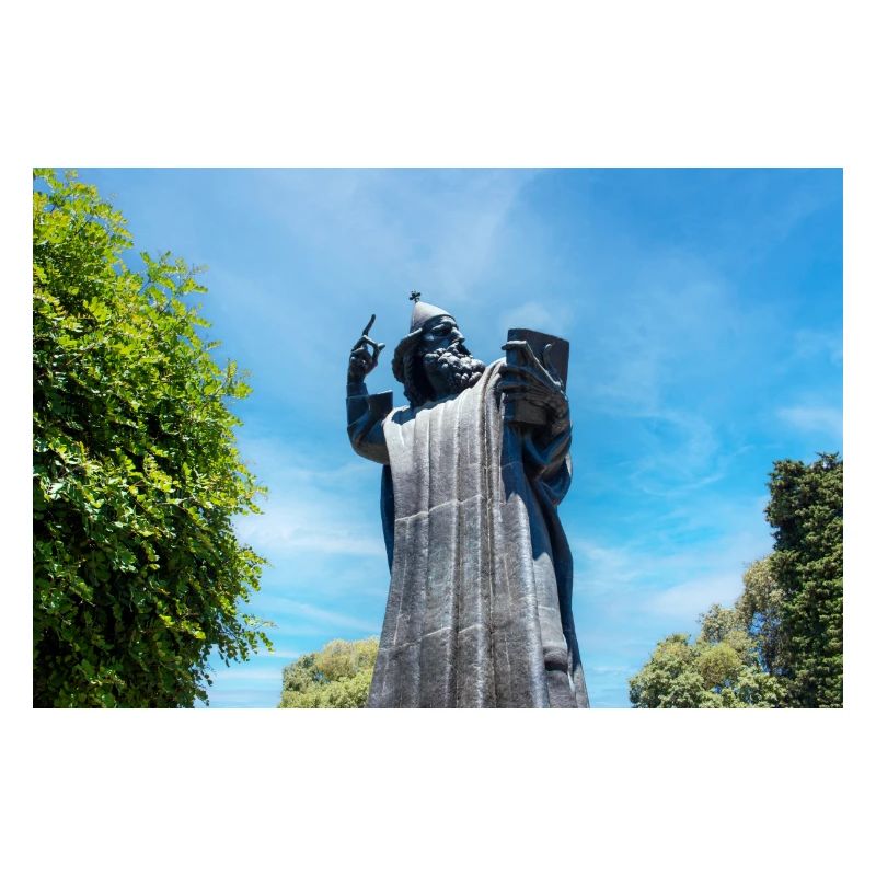 Statue de Grégoire de Grgur Ninski à Split