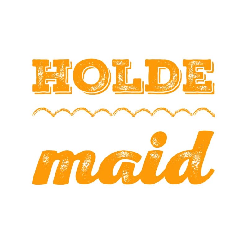 vor dir steht eine holde Maid