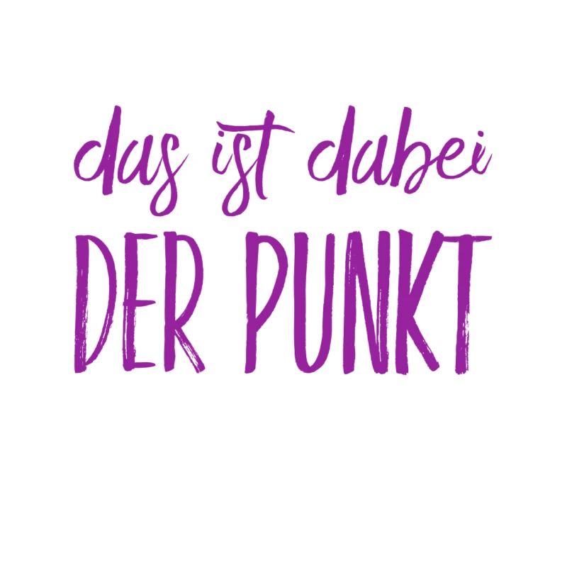 das ist dabei der Punkt