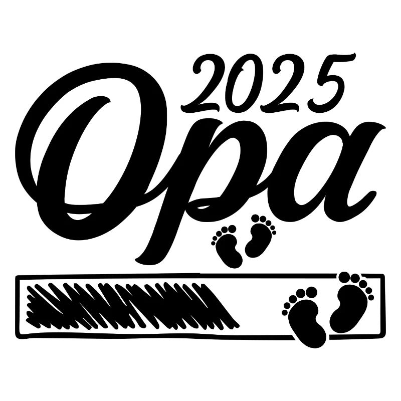 Werdender Opa 2025 Opa loading Geschenk Männer