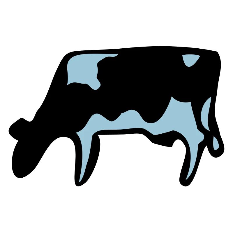 Kuh Geschenk Idee Bauer Bauernhof Tier grasen