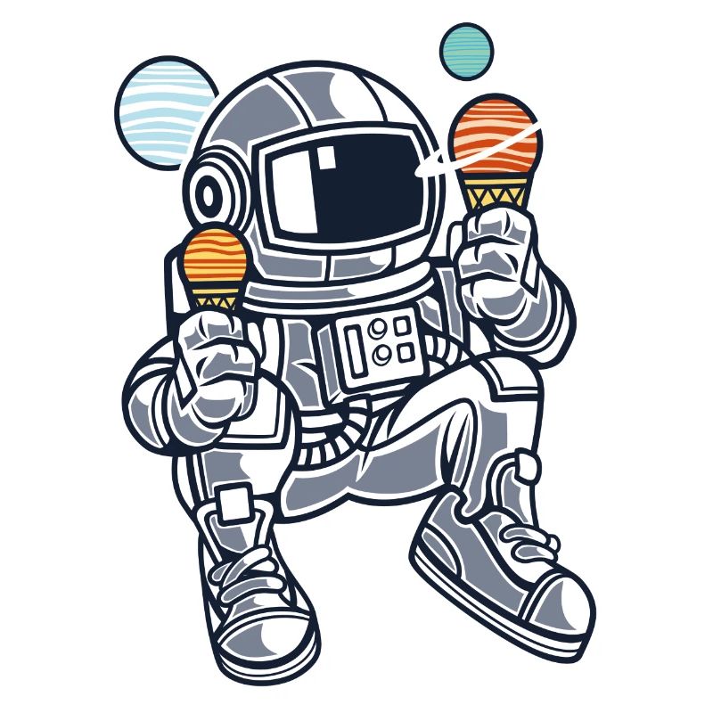 L'astronaute crème glacée