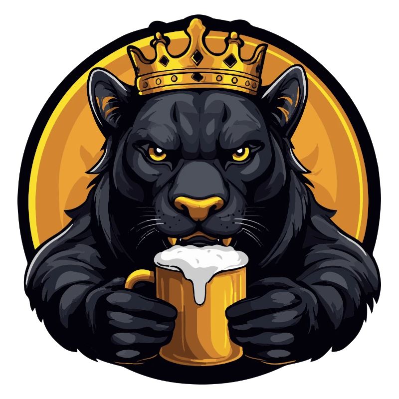 Panther Bier Comic