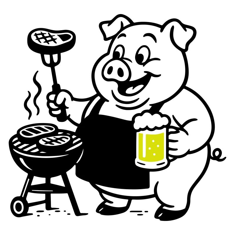 Pork Grilling Beer