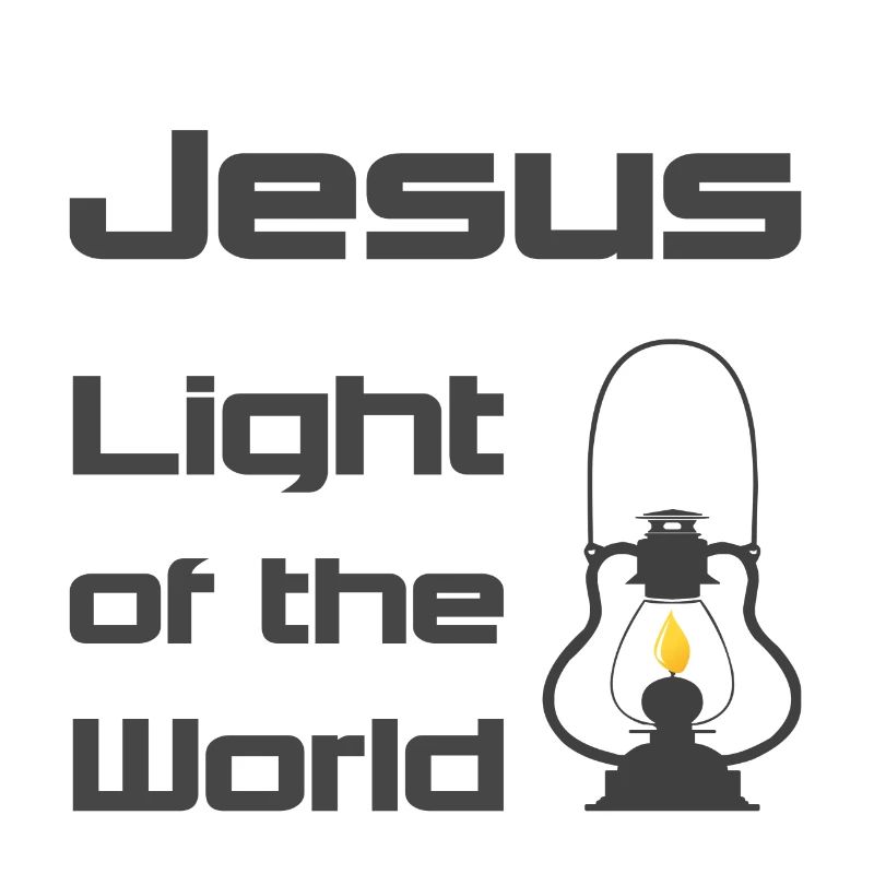 Conception chrétienne Jésus Lumière du Monde