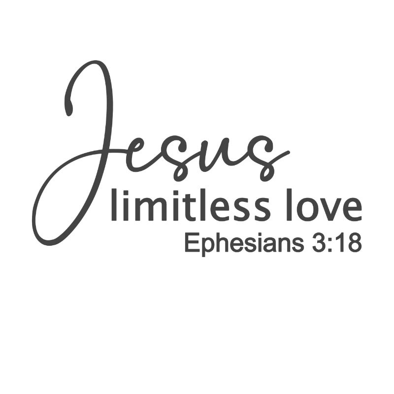 Conception chrétienne Jésus Amour illimité Éphésiens 3
