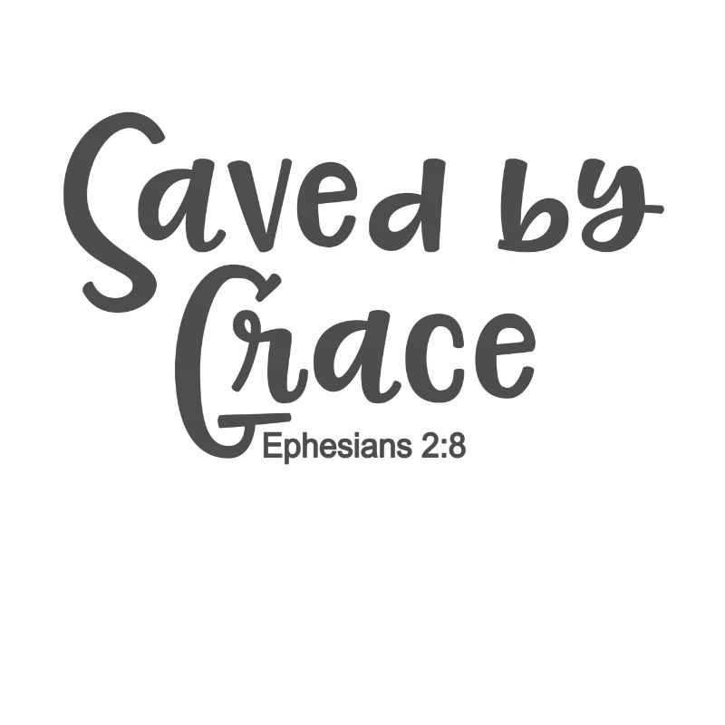 Christian Design Saved by Grace