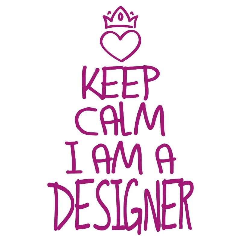Keep Calm Designer cool Designer Geschenk