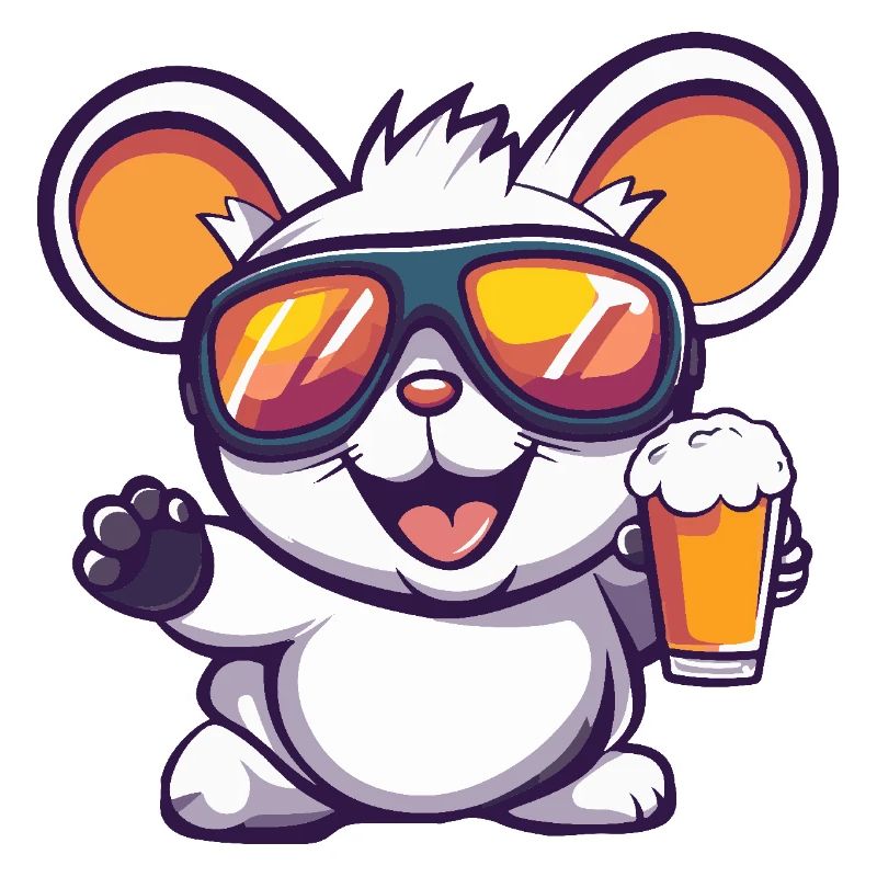Bière après-ski Mouse