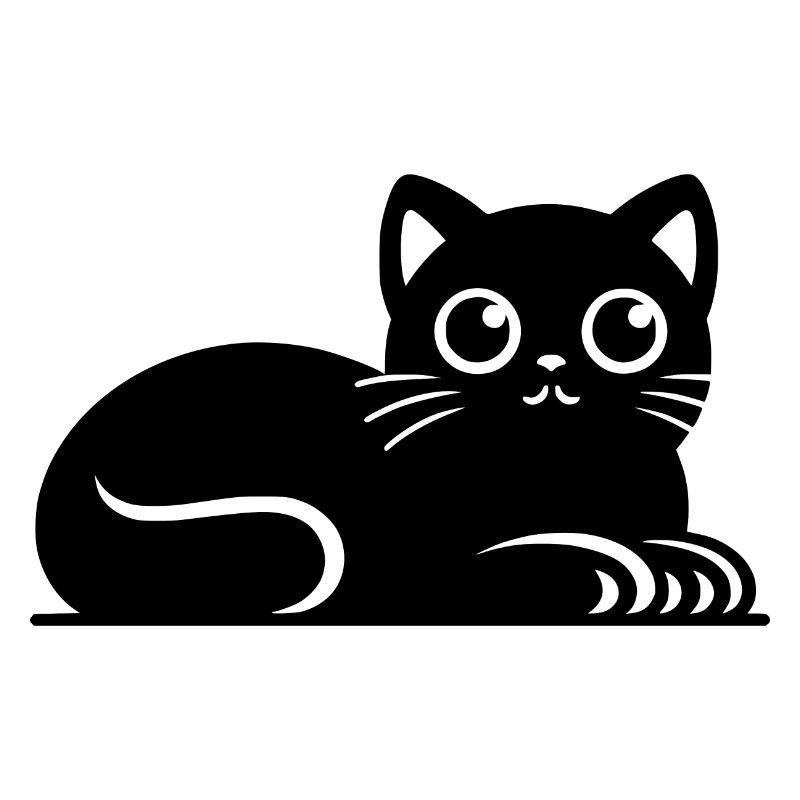 Petit chat gras Dessin