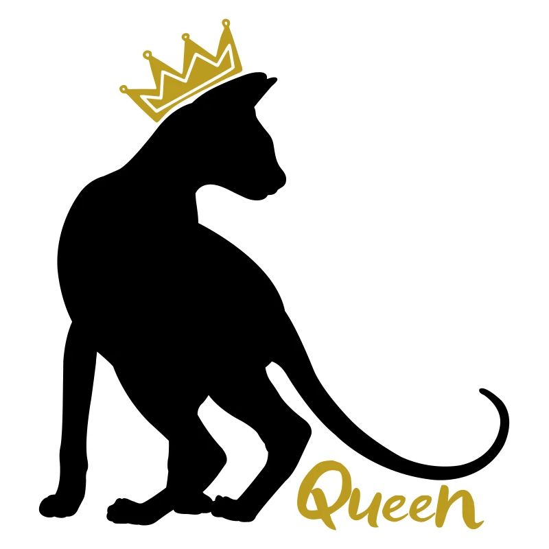 Queen Cat with Crown: OKH, Peterbald, Sphynx