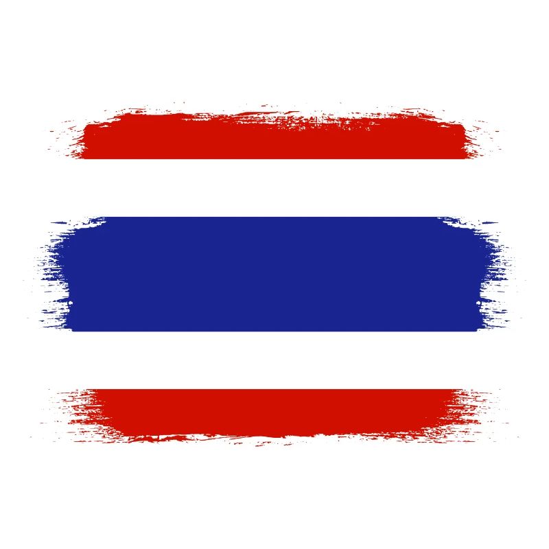 Thaïlande Drapeau Thaïlandais Drapeau utilisé Look