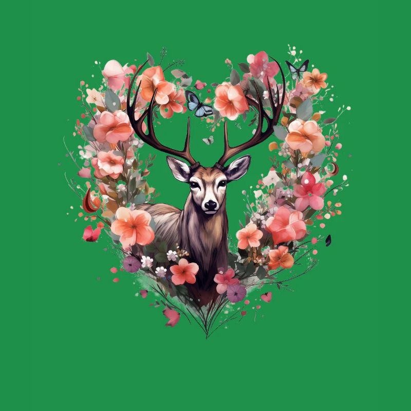 Ersatz Dirndl Hirschgeweih Hirsch