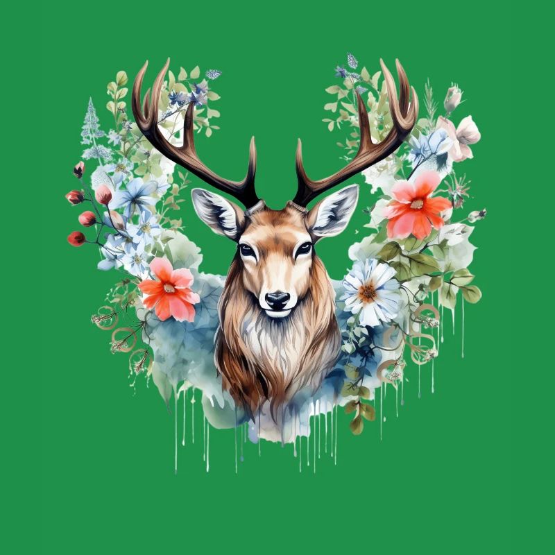 Ersatz Dirndl Hirschgeweih Hirsch