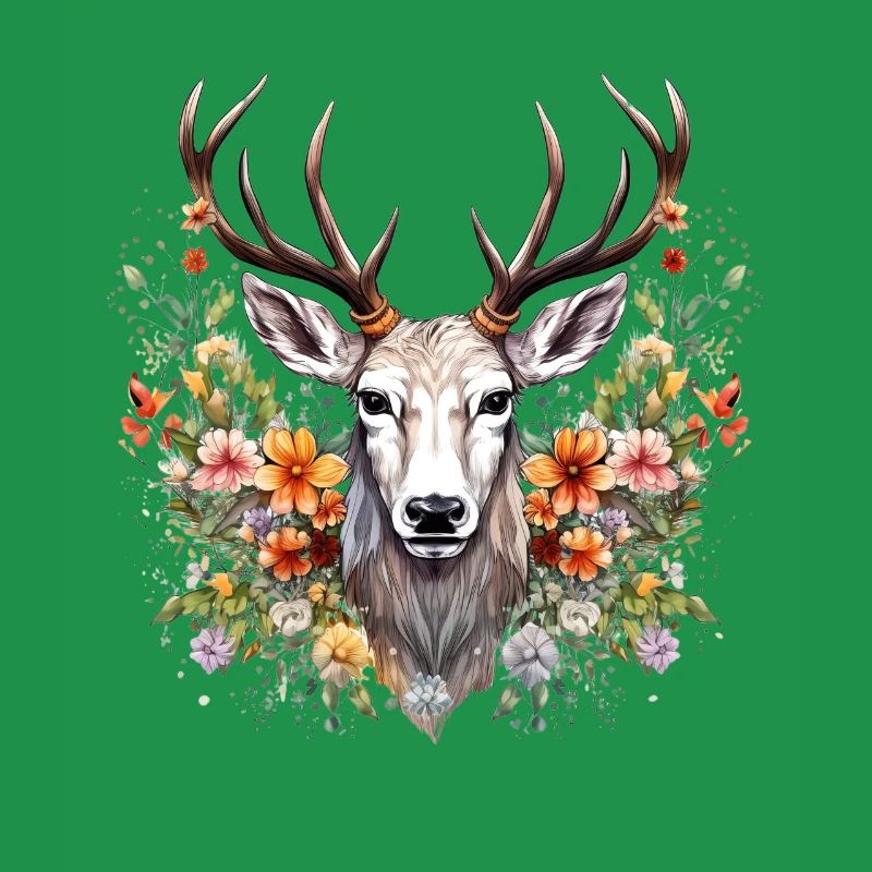 Ersatz Dirndl Hirschgeweih Hirsch