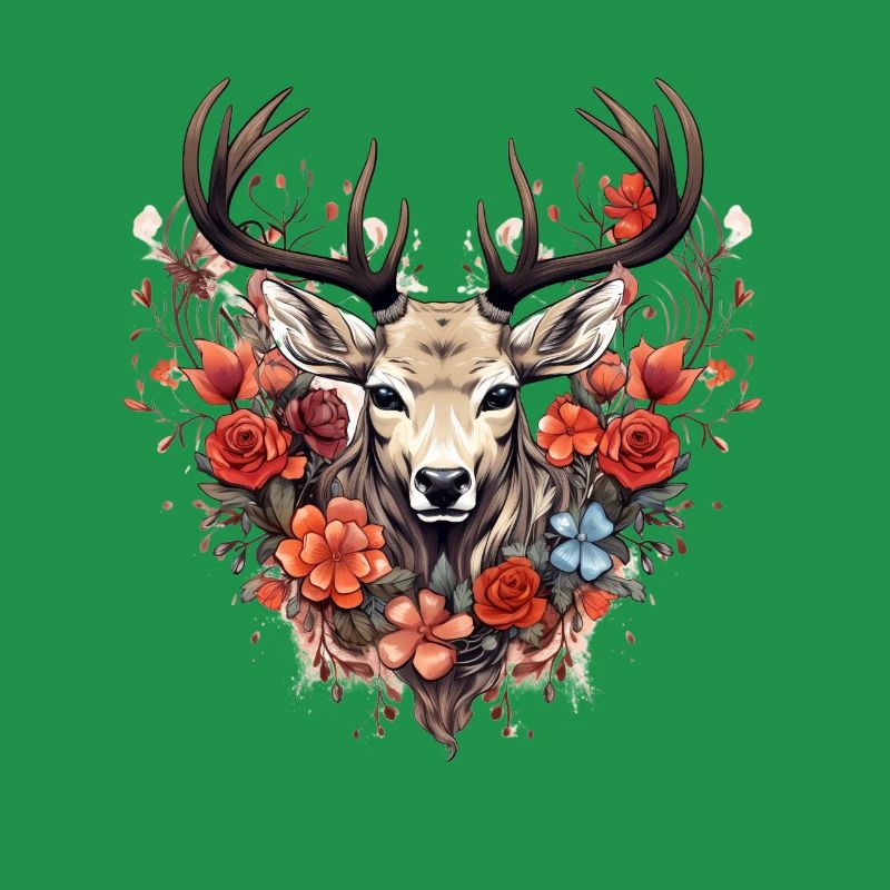 Ersatz Dirndl Hirschgeweih Hirsch