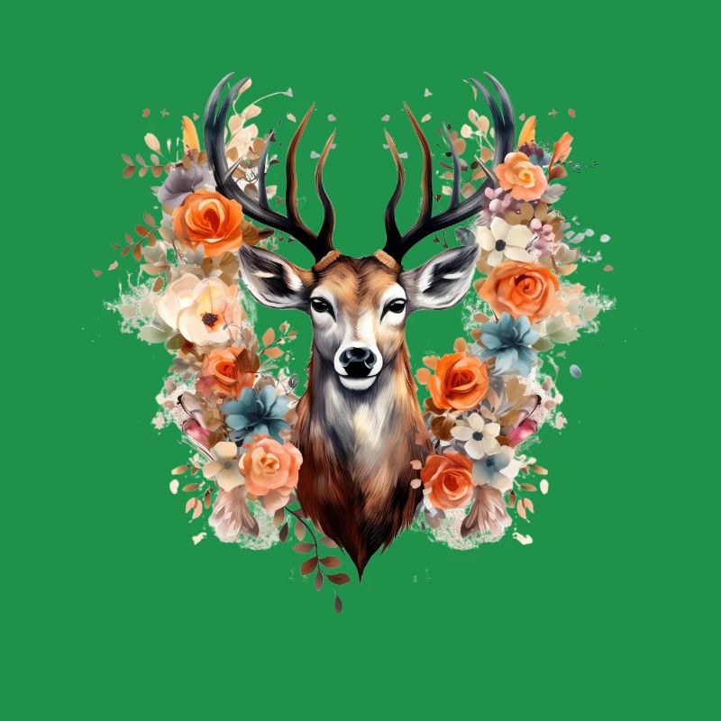 Ersatz Dirndl Hirschgeweih Hirsch