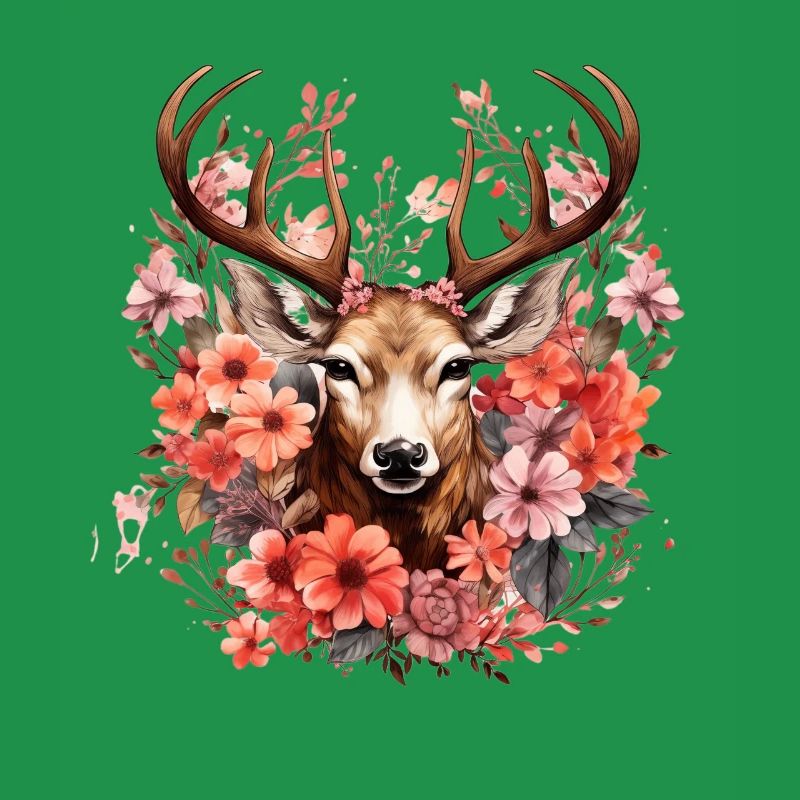 Ersatz Dirndl Hirschgeweih Hirsch