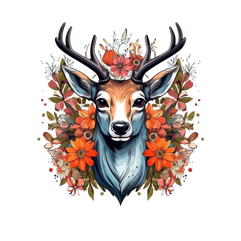 Ersatz Dirndl Hirschgeweih Hirsch